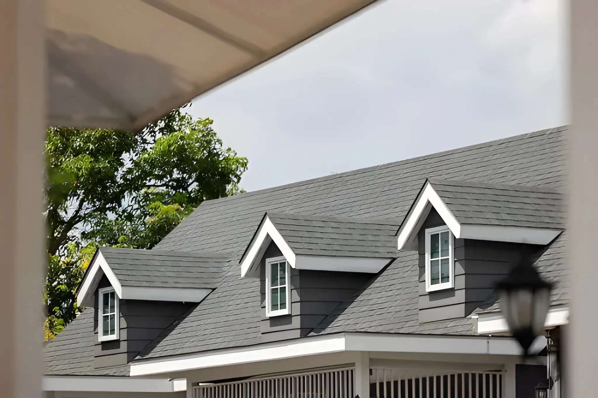 New roof installed in a tampa bay house New roof installed in a tampa bay house